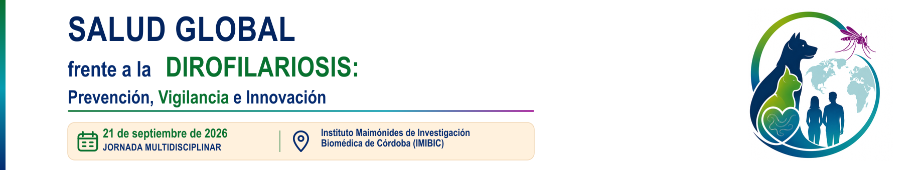 Jornada Salud Global frente a la Dirofilariosis — 21 de septiembre de 2026