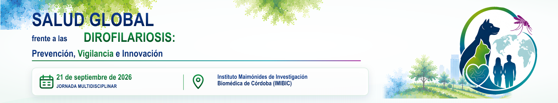 Jornada Salud Global frente a la Dirofilariosis — 21 de septiembre de 2026